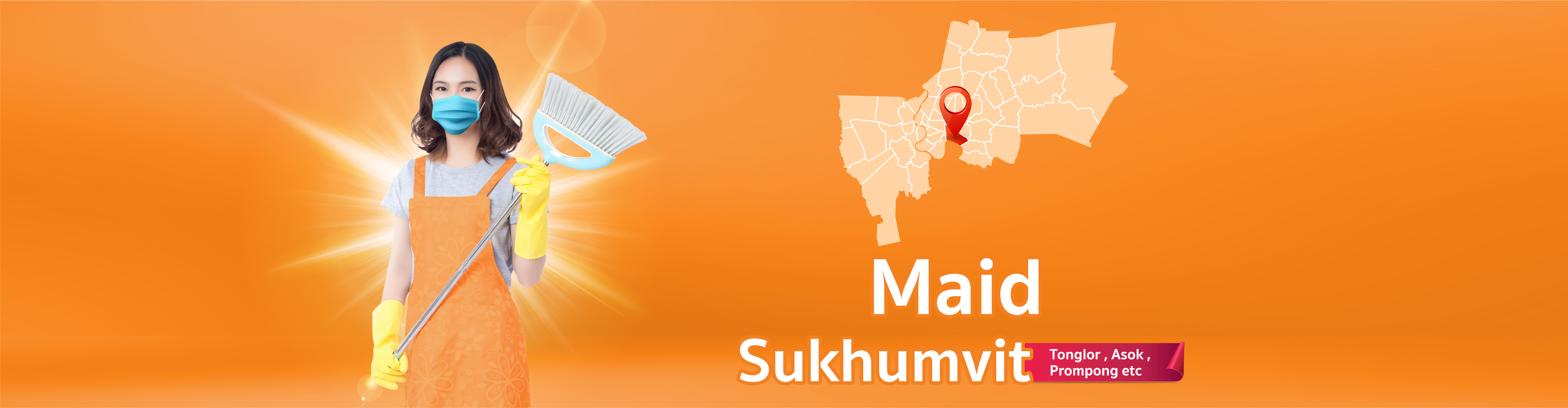 Ayasan Maid service company provide maids in Sukhumvit